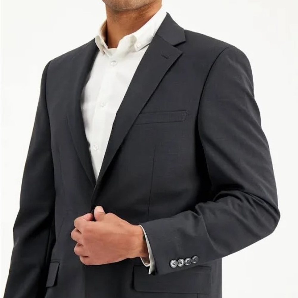 Men's Dark Grey Blazer
